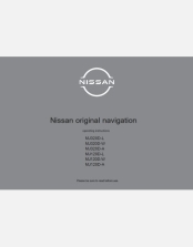 NISSAN MARCH 2020-2021 MJ320D-W NAVIGATION AND MULTIMEDIA MANUAL